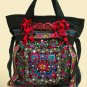 Hand-Sequined Larger Pink Hand bag/Shoulder bag