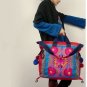 Ethnic Style Big Canvas Messenger Bag
