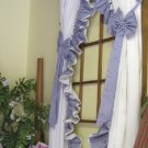 AMY GINGHAM DOOR PANEL BOWS - 2/PKG