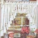 CAROLINA RUFFLED SWAG CURTAINS - 135 W x 45 L