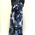 Blue Pareo Magic Double Layer 100% Rayon 34 Inch X 50 Inch Please Check How To Wear / 2796-0008BLU