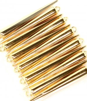 Gold Colored Other Accessories Spike Parts Horn 12 Spikes In A Pack 2 Inch Tall / 25181-1002GDGOD