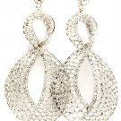 Clear Earring Post Earring Filigree Crystal Studs Glass Stone Pierced Twisted 3 In 218195-09224ASCLR