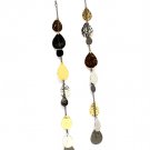 Multi Colored Earring Fish Hook Metal Casting 9 Inch Drop 1995-99800THMLT
