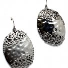 Black Earring Fish Hook Metal Casting 1 1 2 Inch Drop 1995-99006BNBLK