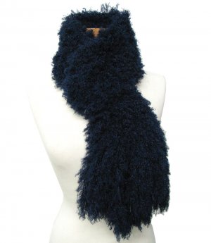 Blue Cold Weather Scarf Poodle Scarf 100% Polyester 6 Inch X 70 Inch + 6 Inch 1 Pc E 524635-90001BUA