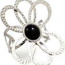 Black Bracelet Cuff Metal Casting Formica Texture 2 3 4 Inch Width 32233-021001RDBLK