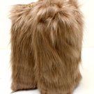 Green General Merchandise Leg Warmer Faux Fur Leg Warmer 11 Inch Long 60% Acrylic 40% 21311-99025GRN
