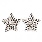 Clear Earring Post Earring Crystal Studs Star 19 Mm Drop 11315-99119RDCLR