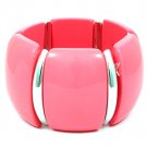 Pink Bracelet Stretch Formica 2 Inch Width 11632-1042RDPNK