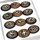 Multi Colored Ring Adjustable Animal Print Leopard Dozen Package Color Assorted 121218-51166MLT