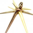 Multi Colored Ring Adjustable Stretch Spikes Various Size Spike 3 1 2 Inch Tall 12141828-038THMTA