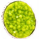 Green Ring Stackable Stretch Formica Matte Finish 1 1 2 Inch Tall 211118-50064MSGRN