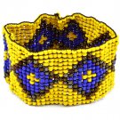Yellow Bracelet Stretch Mixed Beads 1 1 4 Inch Width 17132-81675YEW