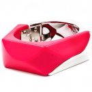 Fuschia Bracelet Hinge Acrylic Formica 1 Inch Width 32233-121208RDFSH