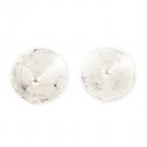 Silver Colored Earring Post Earring Cone Shape 5 Mm Drop / 1585-3927ASSIV
