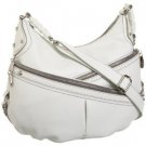 NINE WEST WHITE CROSS-OVER SHOULDER HANDBAG PURSE