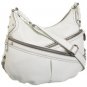 NINE WEST WHITE CROSS-OVER SHOULDER HANDBAG PURSE