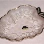 VINTAGE! Crystal HAZEL ATLAS Grapes Snack Candy Dish