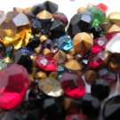 6 grams Vintage Pointy Back Rhinestones Mixed Colors and Sizes 100 plus pcs
