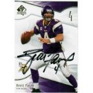 NFL-BRETT FAVRE VIKINGS AUTOGRAPHED CARD MNT FREE SHIPPING!!