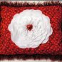 VALENTINE PILLOW - Reds/White - NWT - Lg. (#6)