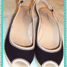 MERONA - BLACK DENIM - 7M - Womens Shoes - Excellent !