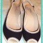 MERONA - BLACK DENIM - 7M - Womens Shoes - Excellent !
