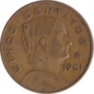 1961 Cinco Centavos