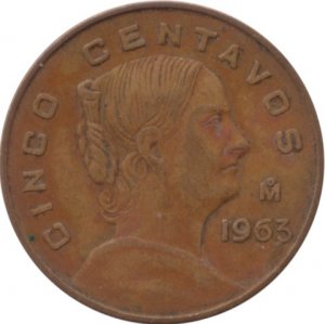 1963 Cinco Centavos