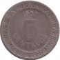 1907 Cinco Centavos