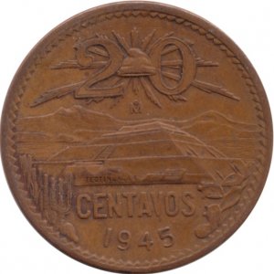 1945 20 Centavos