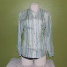 Women's CHICO'S Cute Pastel Silk Blend Sz 1 SMALL $80