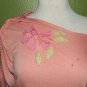 Women's Salmon Pink Coverall Crop Top ARDEN B One Size