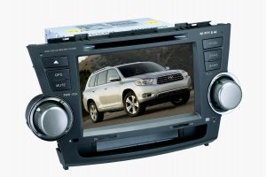 NEW Toyota Highlander Car DVD Player Video Radio GPS Navigation USB SD TV iPod FM RDS