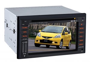 NEW Honda Fit Jazz City  Car DVD Player Video Radio GPS Navigation USB SD TV iPod FM RDS