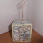 Beach Photo Holder Cube