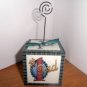 #1 Dad Photo Cube Holder