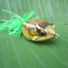 Handmade : Small Brown BullFrog TopWater Fishing Lure