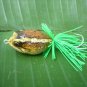Handmade : Small Brown BullFrog TopWater Fishing Lure