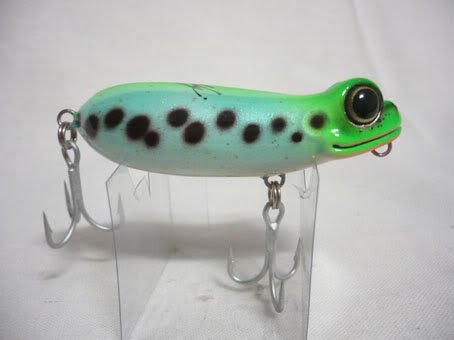 Small Green Salamander Topwater Fishing Lure