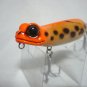 Small Orange Salamander Topwater Fishing Lure