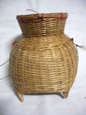 Thai Style Creel Fishing Basket work