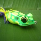 Handmade : X  Poison Frog TopWater  Wooden Lure #GRL