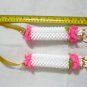Thai Pink Rose Jasmine Garland /1 PC/Size : 55cm