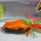 Handmade : Orange Poison Frog TopWater Fishing Lure #OBF