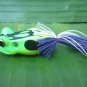Handmade : X  Poison Frog TopWater  Wooden Lure #GBC