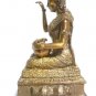 Thai Bronze Nang Kwak Goddess Statue : Size 8"x4.5"