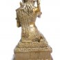 Thai Bronze Nang Kwak Goddess Statue : Size 8"x4.5"