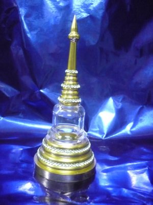 Decorated Relics Pagoda / Relics container / Size : 5.5"